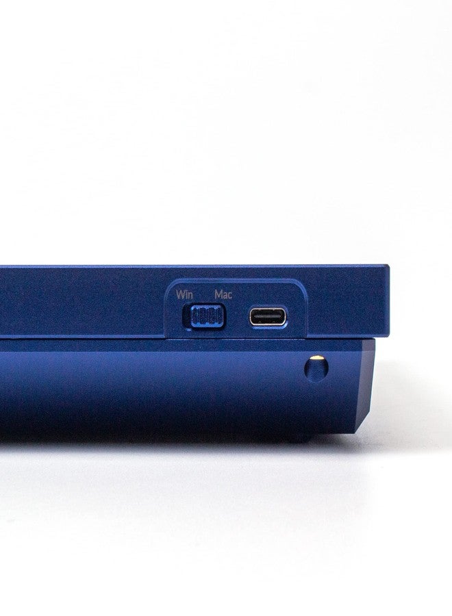 Keychron Q5 Wired Custom Mechanical Keyboard Full Aluminum Barebone Version, Hot-Swappable 96% Layout, Double-Gasket DIY Kit, QMK/VIA Programmable Macro Compatible with Mac Windows Linux - Blue - Image 5