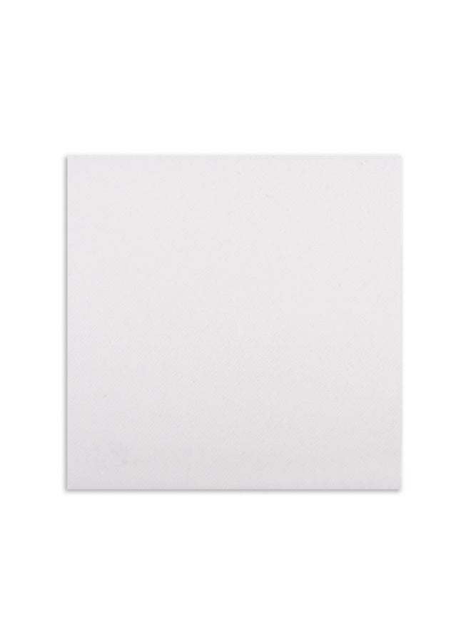 Restaurantware Luxenap 15.75 Inch Disposable Napkins, 600 Soft Linen Like Napkins - Absorbent, Air Laid, White With Greco Pattern Paper Cloth Like Napkins, Pre-folded, For Dinner Party Guests  - Image 1