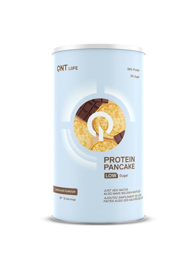 QNT Protein Pancake Mix | 500g | Chocolate Flavours, High-Protein, High-Fiber - Image 2