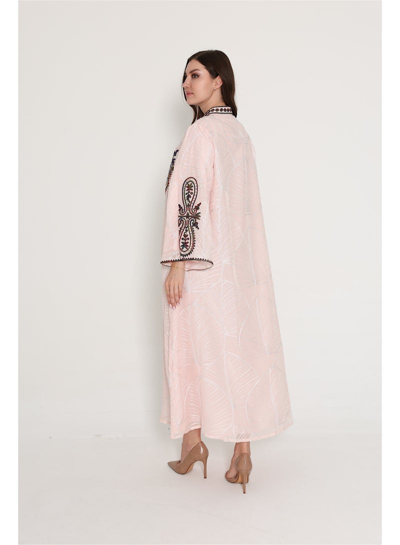 IKKXA Crystal and Thread Elegance Jalabiya - Image 2