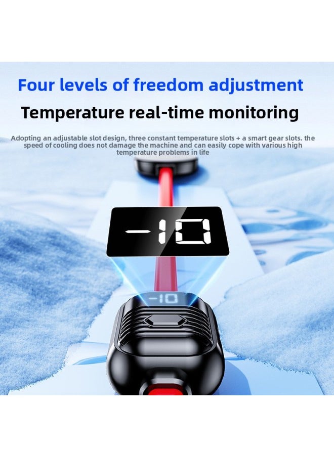 Generic Mobile Phone Radiator Water-cooled Semiconductor Cooling Artifact Universal Mobile Phone Tablet Live Silent Icing-Color:FS08 Water Cooling  - Image 4