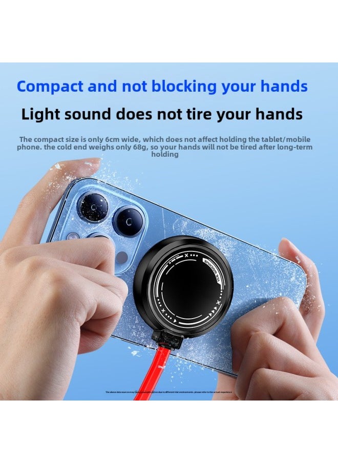 Generic Mobile Phone Radiator Water-cooled Semiconductor Cooling Artifact Universal Mobile Phone Tablet Live Silent Icing-Color:FS08 Water Cooling  - Image 3