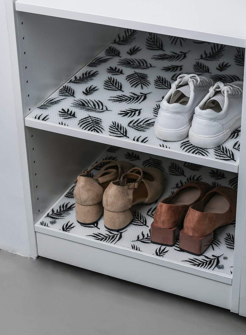 KASTWAVE بطانة رفوف بطانة أدراج للمطبخ، غير لاصقة مقاومة للماء شفافة ثلاجة خزائن أدراج مخزن رفوف بطانة ( ورقة / 17.7" × 47.2" ) - Image 3