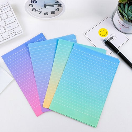 IMagicoo Stationery Paper and Envelope Set, 32 Stationery Paper for Writing Letters and 16 Matching Envelopes, Watercolor Writing Papers with Lines,4 Different Style(8.3x5.6) - Image 4