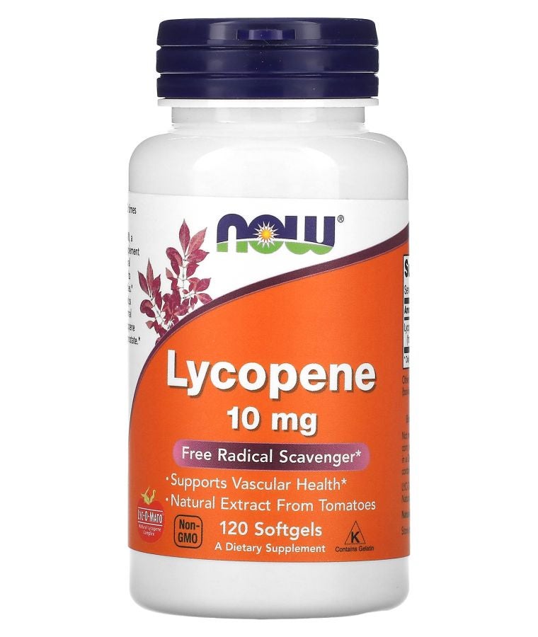 now Lycopene 10 mg 120 Softgels