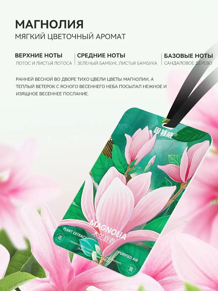 Glodway Car Interior Air Freshener for Leather, Magnolia - Image 1