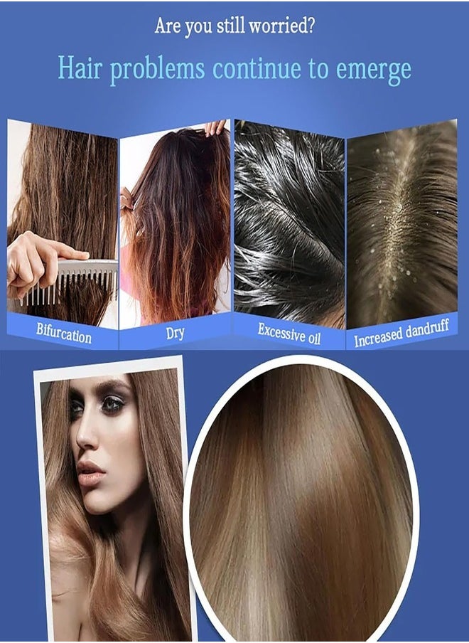 Karseell - Karseell Collagen Hair Treatment Deep Repair Conditioning Argan Oil Collagen Hair Mask Essence for Dry Damaged Hair All Hair Types 500ml - Image 1