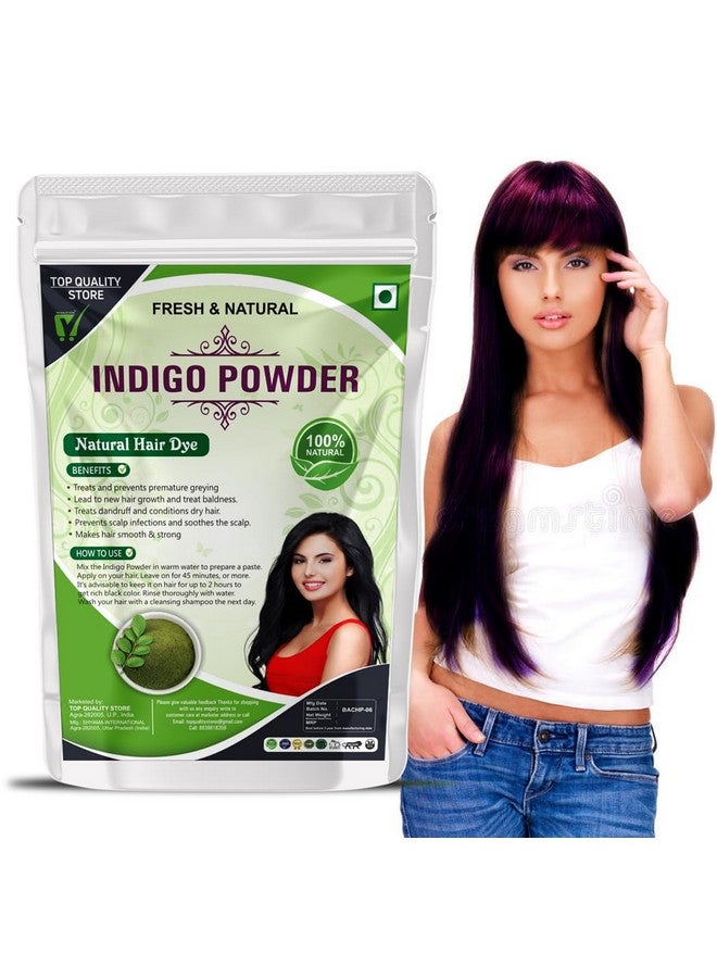 Top Quality Store Organic Indigo Powder For Hair Care | Natural Hair Color | Natural Black 100g - Image 1