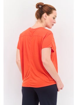 Brooks Women Sportswear Fit Training Top, Orange  - Image 3