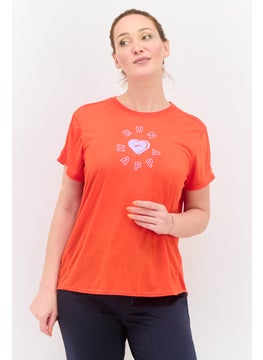 Brooks Women Sportswear Fit Training Top, Orange  - Image 1