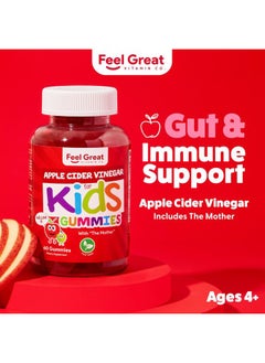 Feel Great 365 Feel Great Immune Support for Kids | Vitamin C Zinc & Elderberry Gummies for Kids | Sambucus Nigra Immunity Multivitamin for Kids | Vegetarian Multivitamin Gummies | 60 Day Supply  - Image 2