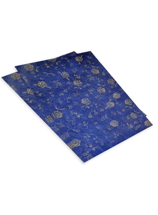 FIS 20-Piece Gift Wrapping Paper 35gsm 50X70cm, Blue - FSGF15
