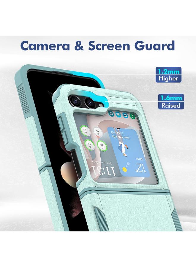 اس-توب جراب لهاتف Samsung Galaxy Z Flip5 2 في 1 PC + جراب هاتف TPU - Image 5