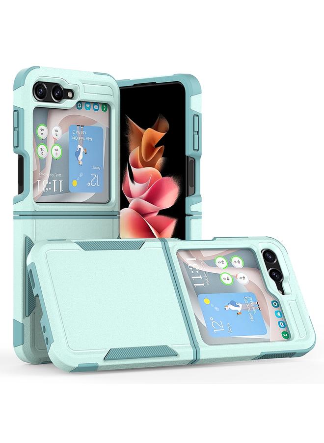 اس-توب جراب لهاتف Samsung Galaxy Z Flip5 2 في 1 PC + جراب هاتف TPU - Image 1