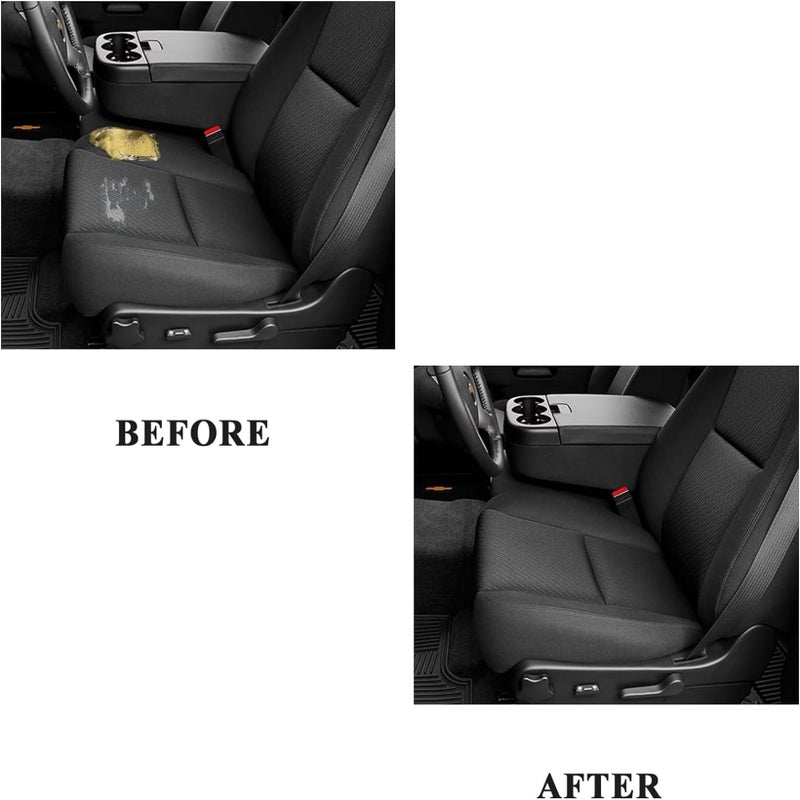 NLQR Front Driver Bottom Replacement Seat Cover & Foam Cushion Compatible with Chevy Silverado Tahoe Suburban Avalanche GMC Yukon Sierra 1500 2500HD 3500HD 2007 2008 2009 2010 2011 2012 2013 2014 - Image 2