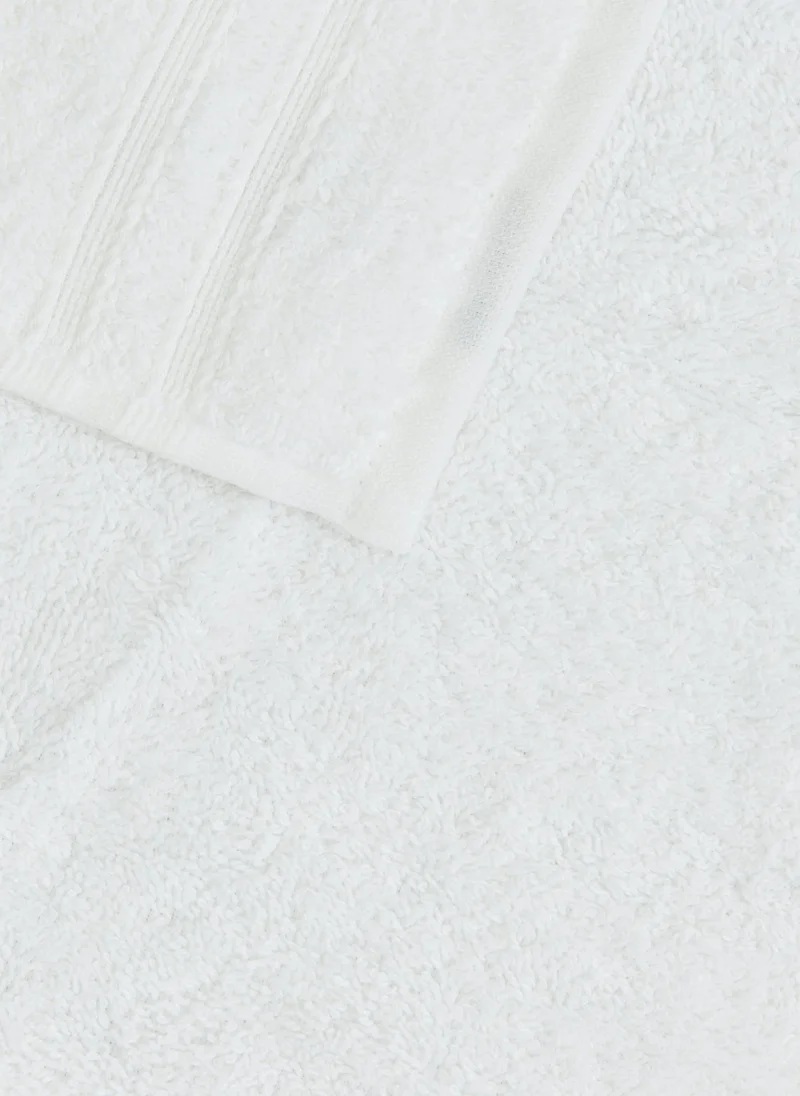 Matalan 4 Pack White 100% Egyptian Cotton Face Cloths