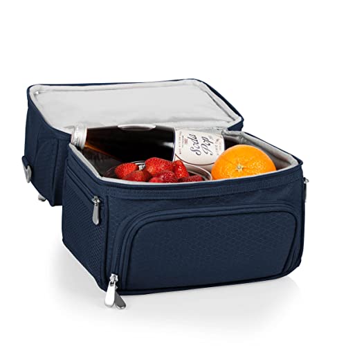 PICNIC TIME NCAA Michigan Wolverines Pranzo Insulated Lunch Tote, Navy (512-80-138-344-0) - Image 4
