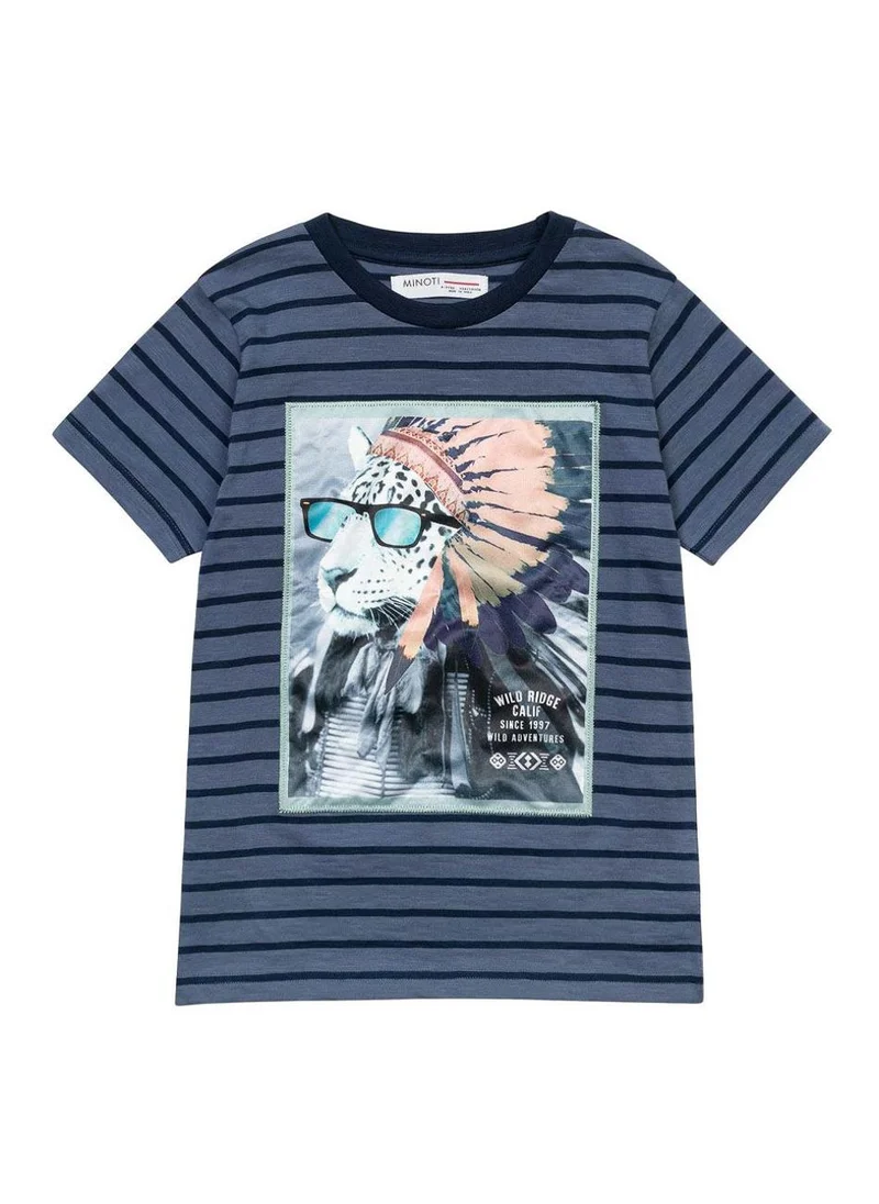 MINOTI Kids Boys  Boys  Striped T-Shirt