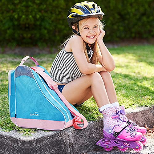 TOPOWN Premium Ice Skate & Roller Skate Bag for Men, Women & Kids - Up to Size 12(US) - Image 3