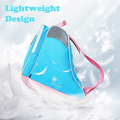 TOPOWN Premium Ice Skate & Roller Skate Bag for Men, Women & Kids - Up to Size 12(US) - Image 4