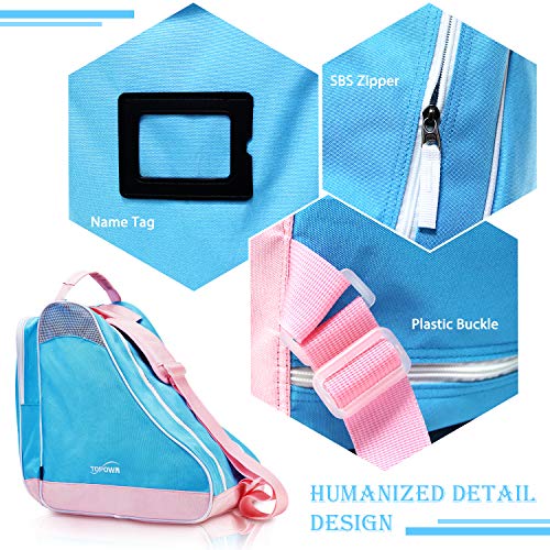 TOPOWN Premium Ice Skate & Roller Skate Bag for Men, Women & Kids - Up to Size 12(US) - Image 5