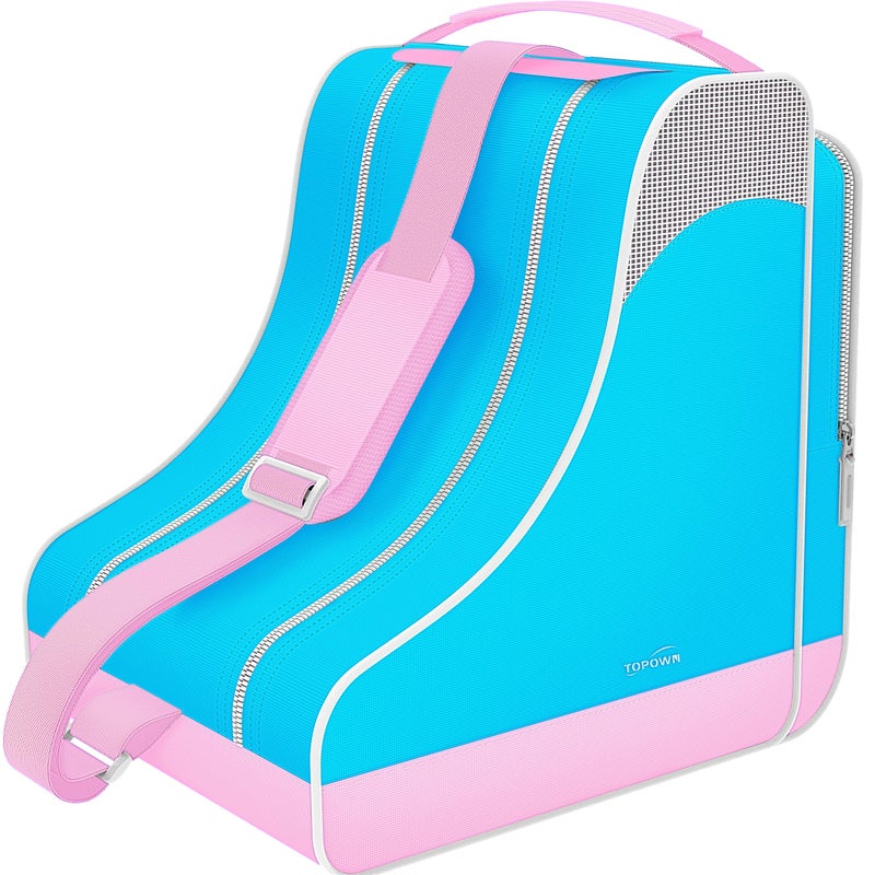 TOPOWN Premium Ice Skate & Roller Skate Bag for Men, Women & Kids - Up to Size 12(US) - Image 2