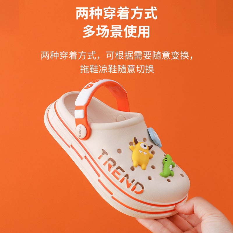 Non-Slip Children'S Slippers Summer Boys And Girls Sandals Girls Children Baby Clogs Small Children And Middle Children - Image 2