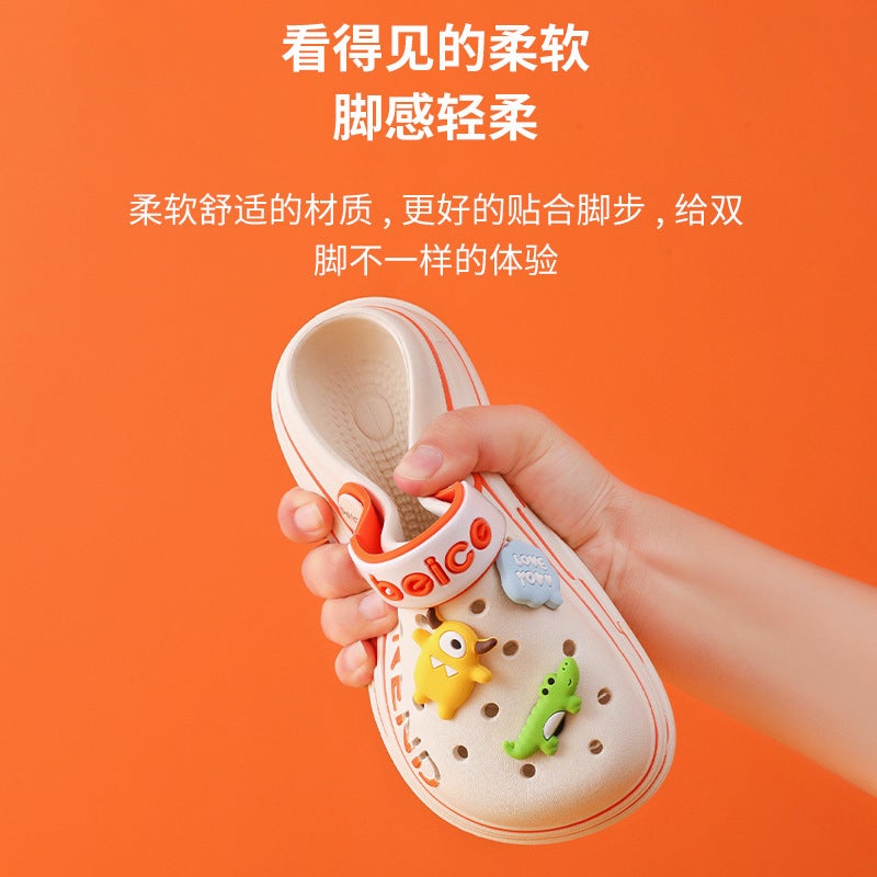 Non-Slip Children'S Slippers Summer Boys And Girls Sandals Girls Children Baby Clogs Small Children And Middle Children - Image 4