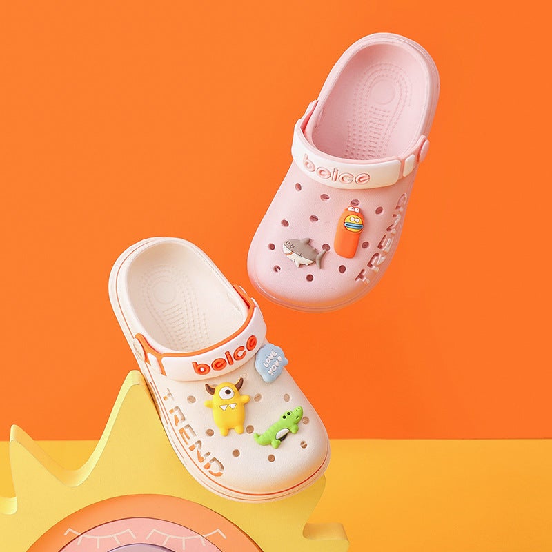 Non-Slip Children'S Slippers Summer Boys And Girls Sandals Girls Children Baby Clogs Small Children And Middle Children - Image 3