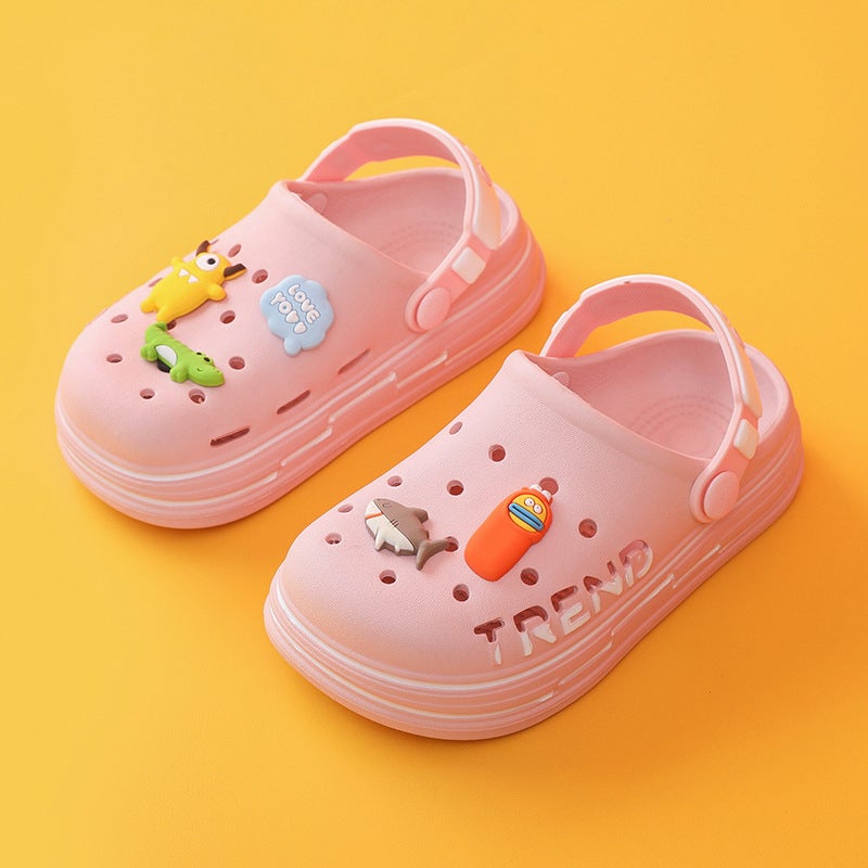 Non-Slip Children'S Slippers Summer Boys And Girls Sandals Girls Children Baby Clogs Small Children And Middle Children - Image 1