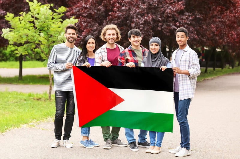 DANF FLAG DANF Palestine Flag 3x5 Ft Thick Polyester - Image 5