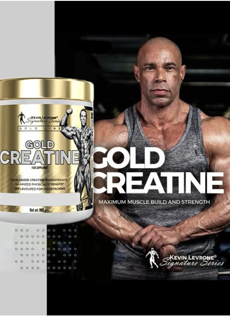 KEVIN LEVRONE - Gold Creatine for Muscle Mass Increase by Kevin Levrone - 300g 60 servings - Image 1