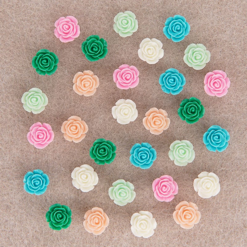 Cuttte Push Pins for Cork Board - Cuttte 30pcs Decorative Push Pins with Case, Cute Thumb Tacks and Pushpins for Bulletin Board, 6 Colors Flower Pushpins - Image 3