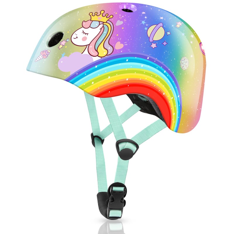 Vvinca Toddler Helmet for 1/2/3/4/5/6/7/8 Years Old, Kids Bike Helmets Ages 3-5/5-8, Kids Children Helmet for Youth Boys and Girls - Image 1