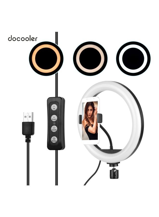 docooler LED Photography Ring Light Set White/Black - Image 3