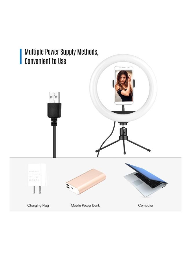 docooler LED Photography Ring Light Set White/Black - Image 5