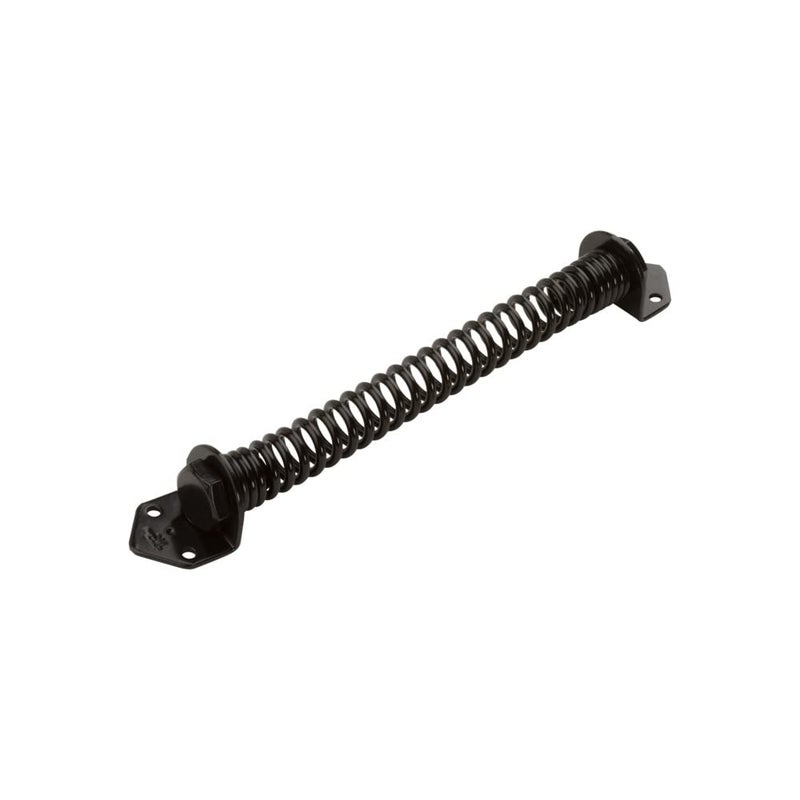 National Hardware N165498 Door Gate Spring 11Inches Coated with WeatherGuard Protection Black