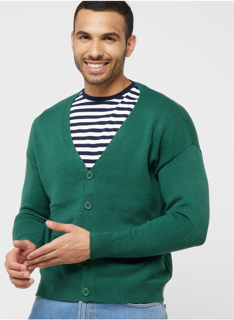 Seventy Five - Basic Button Down Cardigan - Image 1