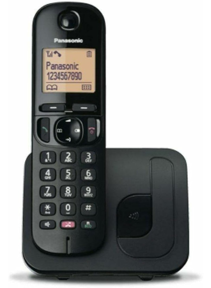 Panasonic KX-TGC250 Digital Wireless Telephone, Black - Image 1