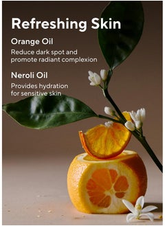 AROMATICA AROMATICA Glow Vita Trial Kit - Travel Size Skin Care Set [Vitamin C Serum 0.5 fl.oz, Facial Scrub 0.5 fl.oz, Goodnight Cream with Retinol 1oz] - Travel Kit for Women | Gift Set for Glass Skin  - Image 3