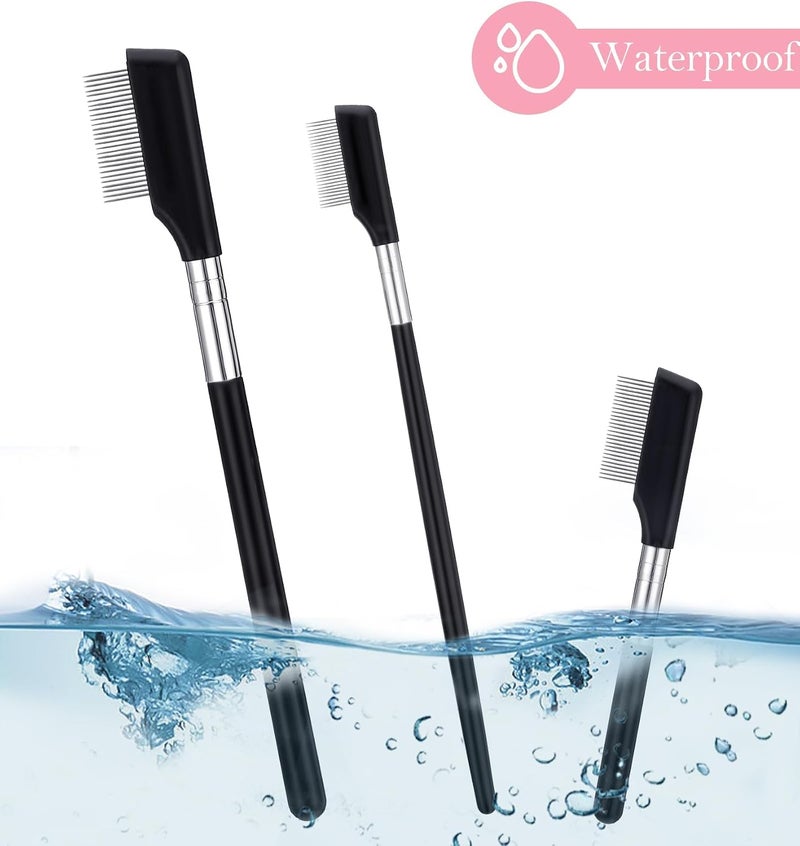 KASTWAVE Eyelash Comb Separator Tools for Clump-Free Lash Separation, Lash Defining, and Smooth Grooming, Durable, Portable Makeup Brushes Essential for Women’s Beauty Routine (3 Pcs) - Image 5