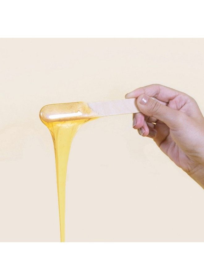 HONEYBEE Pure Cold Sugar Wax ; For Legs Arms Underarms Bikini ; At Home Quick And Easy Hair Removal ; For Sensitive Skin ; 600 Gm  - Image 3