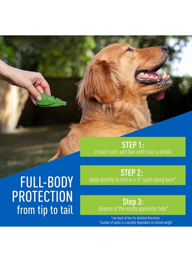 ADAMS Adams Plus Flea & Tick Prevention Spot On for Dogs 31-60 Pounds ; 12 Weeks & Older, 3-Month Supply, Kills Fleas, Flea Eggs, Flea Larvae & Brown Dog & Deer Ticks, Kills & Repels Mosquitoes for 30 Days  - Image 4