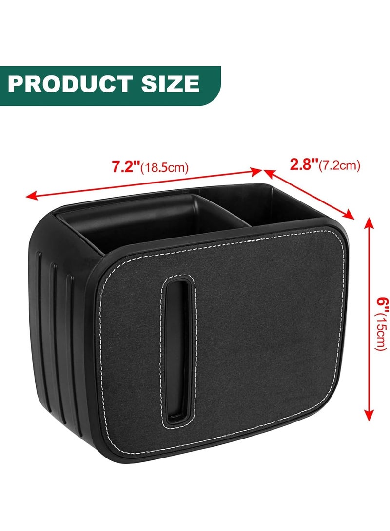 SOLARAE Car Back Seat Organizer, Back Organizer Compatible with Tesla Model 3 2017-2023 and Model Y 2019-2023, Multi-function Storage for Kids, for Travel, and Road Trips (Black) - Image 4