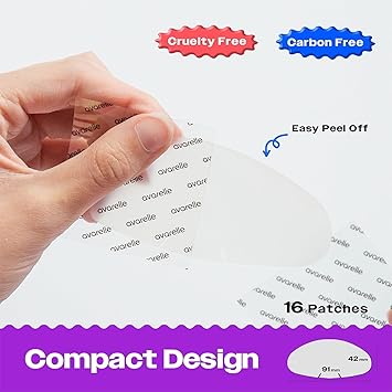 AVARELLE Nose Patch Pore Oil Control Hydrocolloid Pore Strips for Nose Pore Oil Blackhead Pimples and Zits Large Pore Oil Absorbing Nose Strips for Overnight 16 PATCHES - Image 5