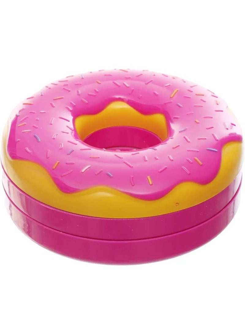 Barbie Kids Donut Makeup Set, Donut Makeup Kit for Girls, Kids Cosmetic Toy Set, Barbie Makeup Bag for Kids, Barbie Beauty Set for Girls, Kids Beauty Salon Toy, Pretend Play Makeup Set, Girls Cosmetic Set, Cute Kids Makeup Bag, Donut Makeup Toy for Girls, Complete Kids Makeup Kit, Kids Beauty Tools Set, Girls Makeup and Styling Toy, Small Beauty Bag for Kids. - Image 2