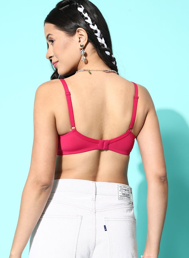 Leading Lady Pack of 2 - Solid Padded Non-Wired T-Shirt Bra  - Image 5