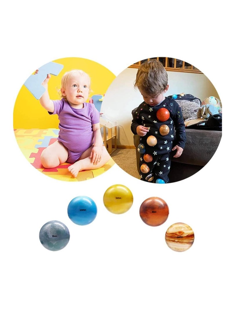 Generic - 10 Pieces Solar System Stress Balls,Planets and Space Educational Toys,Anger Management Toys,Stress Relief Sensory Balls for Party Favors - Image 1