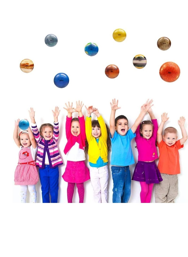 Generic - 10 Pieces Solar System Stress Balls,Planets and Space Educational Toys,Anger Management Toys,Stress Relief Sensory Balls for Party Favors - Image 1
