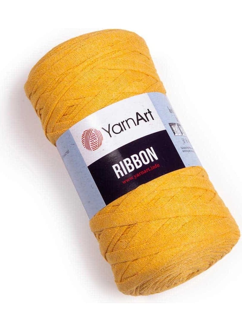YarnArt - Ribbon 764 Mustard Yellow - Image 1